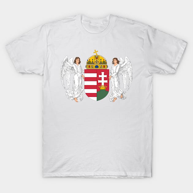 Coat of arms of Hungary (1896-1915) T-Shirt by Ziggy's